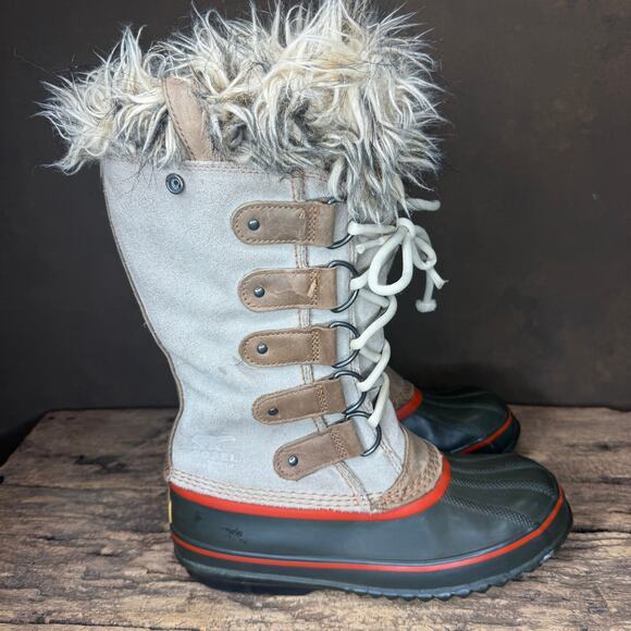 Sorel Boots Joan Of Arctic 12" Tall Winter Snow Duck Waterproof Womens 8180 - Picture 3 of 11